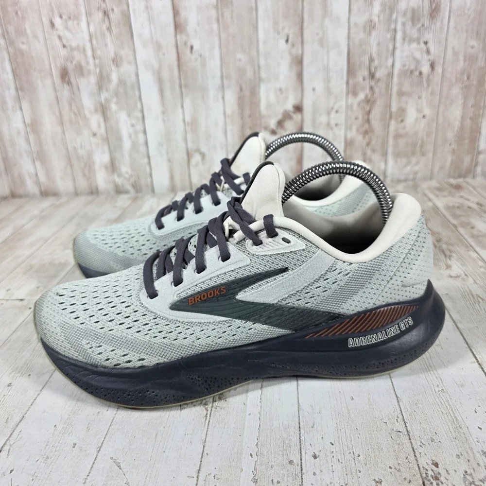 Brooks Adrenaline GTS 24 Womens Running Shoes Grey black Copper Size 9